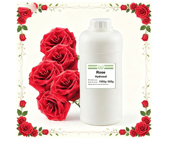 Skincare Basic - 1000 мл Чистый натуральный гидролат розы,