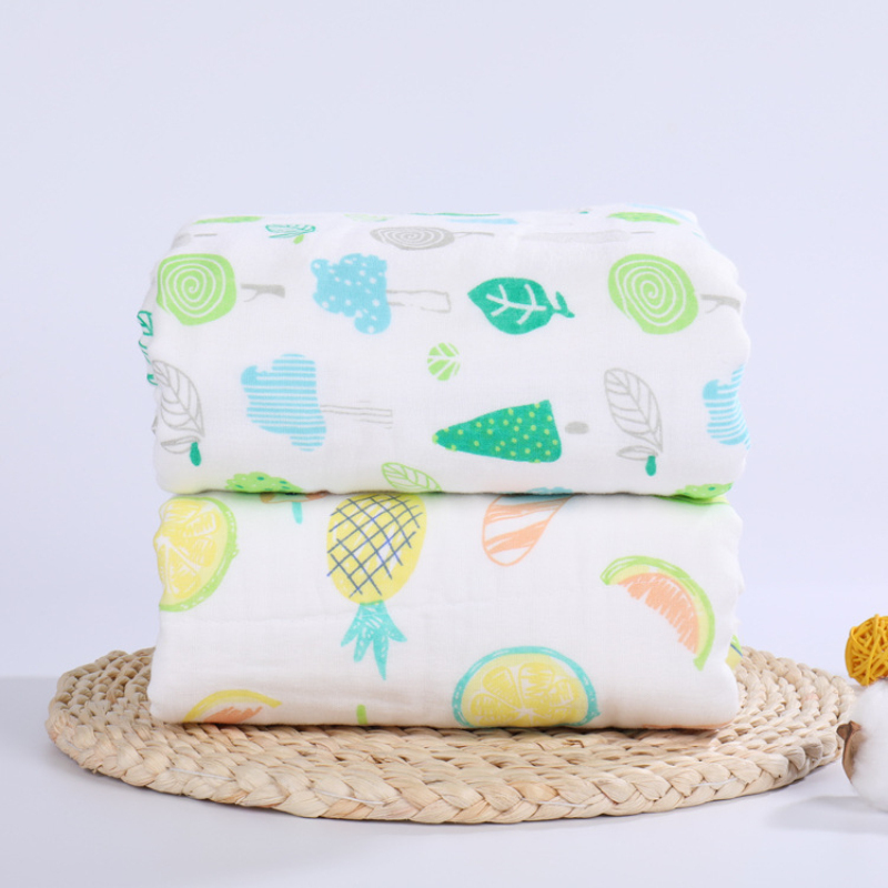Skincare Newborn - Пеленка-одеяло из 100% хлопковой марли 105*105