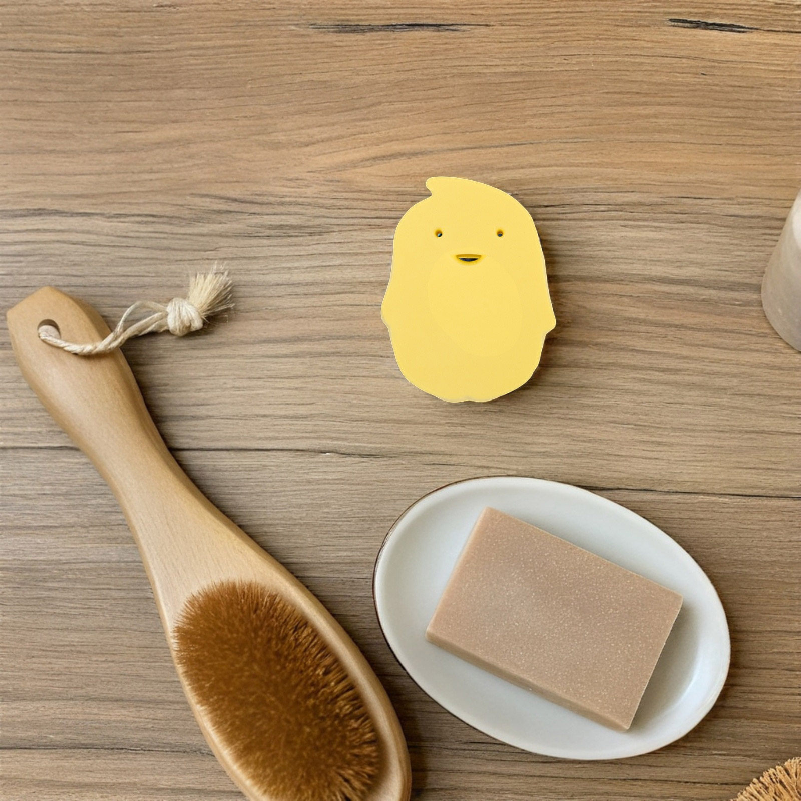 Skincare Newborn - Милая губка для ванны в форме