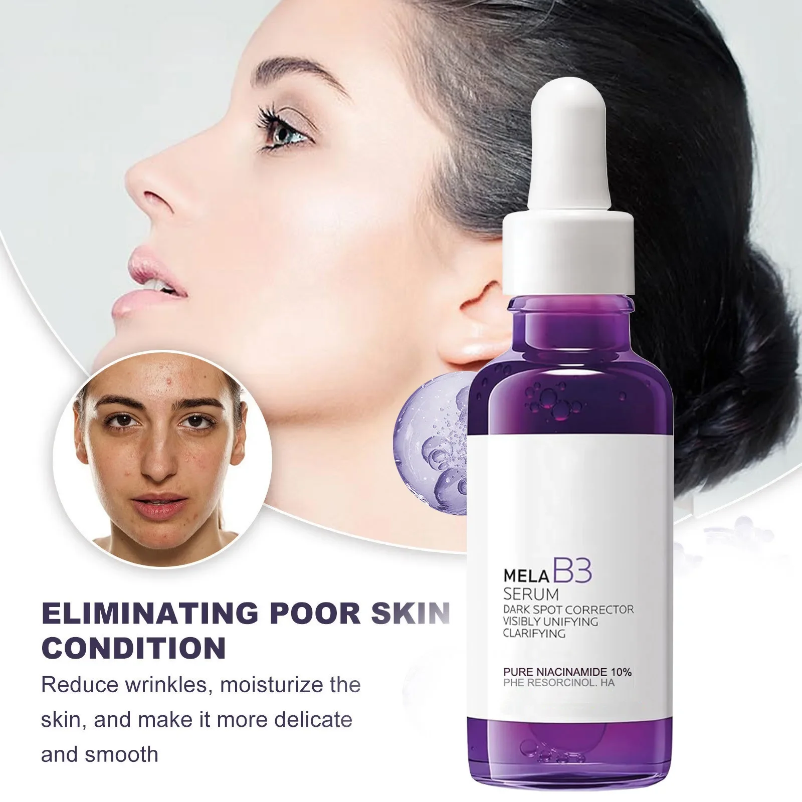 B3 Фиолетовая сыворотка для ос – обзор и цена Skincare La Roche Posay