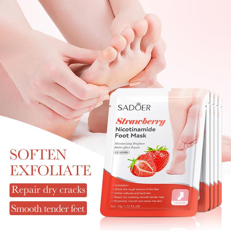 1 пара масок для ног SADOER с  – обзор и цена Skincare Exfoliating