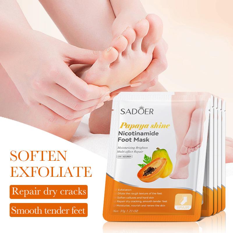 1 пара масок для ног SADOER с  – обзор и цена Skincare Exfoliating