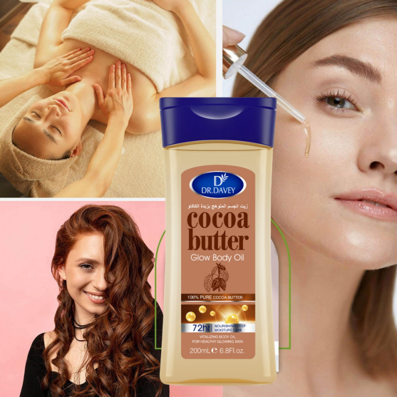 Масло для тела с какао-маслом, – обзор и цена Skincare Glow