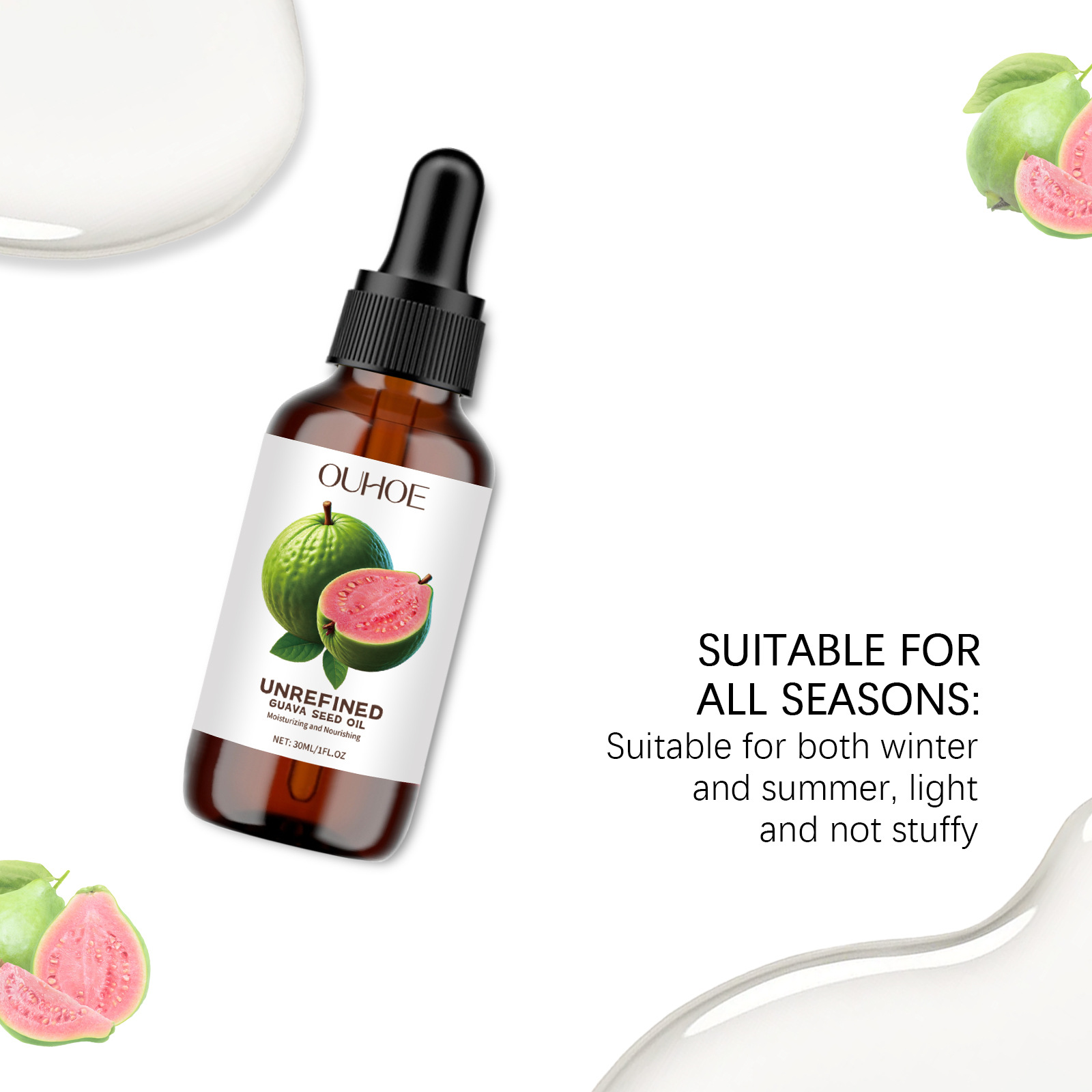 Натуральное масло семян Гуавы, – обзор и цена Skincare Glow