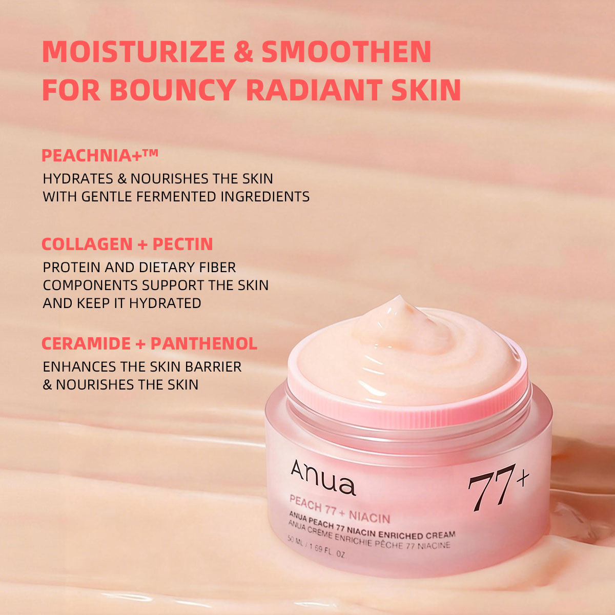 Крем ANUA Peach 77% с ниацином – обзор и цена Skincare Glow
