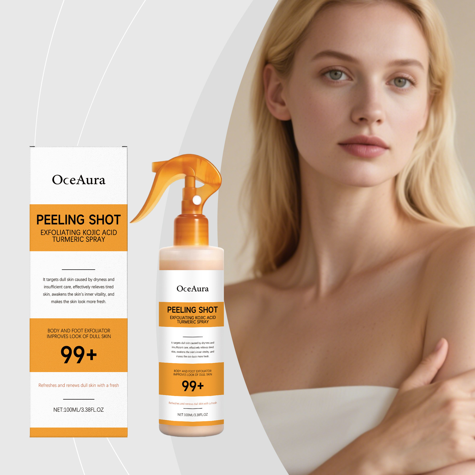 Спрей с койевой кислотой и кур – обзор и цена Skincare Glow