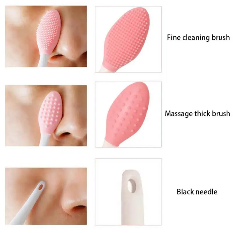 1 шт./4 шт. Силиконовая щетка  – обзор и цена Skincare Exfoliating